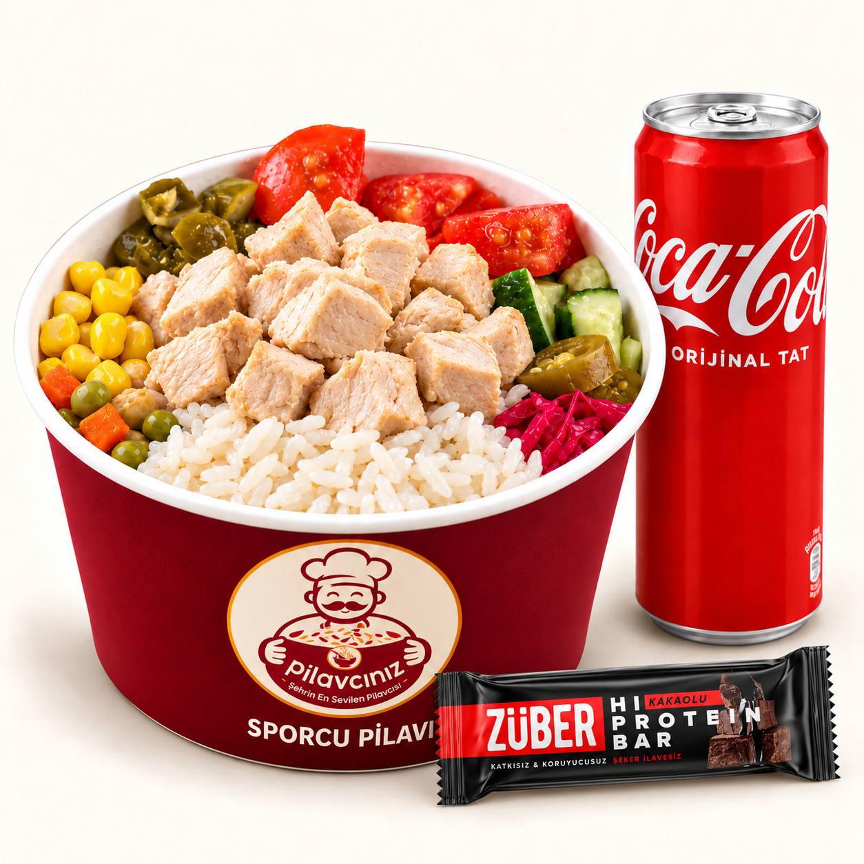 Sporcu Pilavı Menü